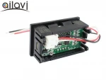 DC Digital Voltmeter Panel Meter 0-100V Measurement 3-Wires 0.56"Red LED Display Voltage Tester