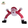 decoration christmas arch,inflatable christmas event gate door arch