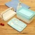 Import Degradable Bamboo Fiber Lunch Box with Fork and Spoon from China