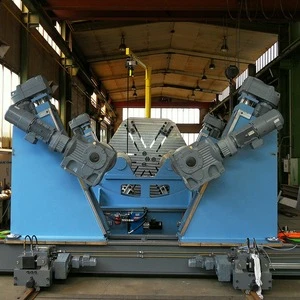 DEUMA 100T to 1200T Automatic adjustable tank welding machine Welding turning rolls rotator