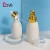 Import Devi White Ceramics Luxury Body Facial Cleanser Serum Lotion Bottle Cosmetic Skincare Packaging 50ml 100ml Unique Design from China