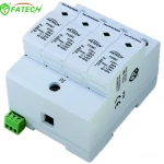 Din rail mounted 40KA Lightning arrester,SPD protection, Ac Surge arrester prices