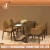 Import Dining Room Furniture Solid Wood Dinning Table Set Modern from China