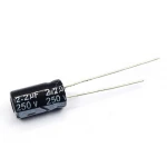DIP Capacitor 1uf 50V 4*7mm/4*5mm/5*11mm Aluminium electrolytic capacitor