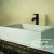 Import Directly Factory lowest price china black marble bathroom sink from China