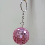 disco ball mobile phone strap