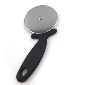 Dishwasher Safe Super Sharp Pizza Slicer with Non Slip Handle and Protective Cover Stainless Steel Pizza Cutter