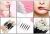 Import Disposable lip gloss lip balm lipstick brush applicator long handle eye shadow eyes makeup applicator sponge from China