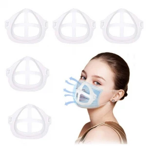 DIY Face Masking Accessories Lipstick Lips Internal Support Silicone Holder Frame 3D Masking Bracket
