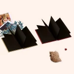 DIY Handmade Ribbon Hardcover Scrapbook Wedding Photo Album for Gift