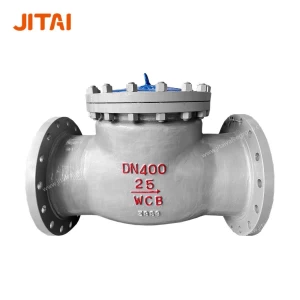 DN400 GOST Big Dimension Swing Pattern Check Valve with Flanged Connection
