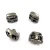 Import Double hole 4mm metal cord lock stoppers metal string stopper stopper metal from China