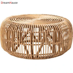Dreamhause Nordic Indonesia Rattan coffee table And Garden Chairs Designers For Living Room Hotel Outdoor Balcony Patio Used