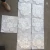 Import DTH stone pure white  marble mix  shell water jet mosaic design from China