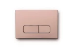Dual flush easy install toilet push button for concealed cistern