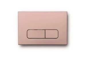 Dual flush easy install toilet push button for concealed cistern