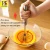 Import Durable 10-14 Inch Stainless Steel Semi-Automatic Egg Whisk with Long Handle Household Rotatable Egg Tools from China