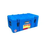 Durable plastic rotomolded tool cabinet for truck