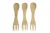 Durable small Bamboo Wooden Spoon of kitchen ware which is made of natural bamboo