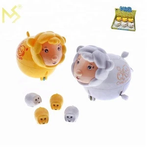 Easter gifts toy 5 inch plastic cartoon farm animals for kids