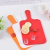 Easy Clean Plastic Rectangle Chopping Board With Hole Colorful Cutting Board Homeware And Kitchenware Block Mats With Handle
