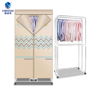 Easy Operating Wardrobe Type Home Appliance 220v Electric Clothes Dryer