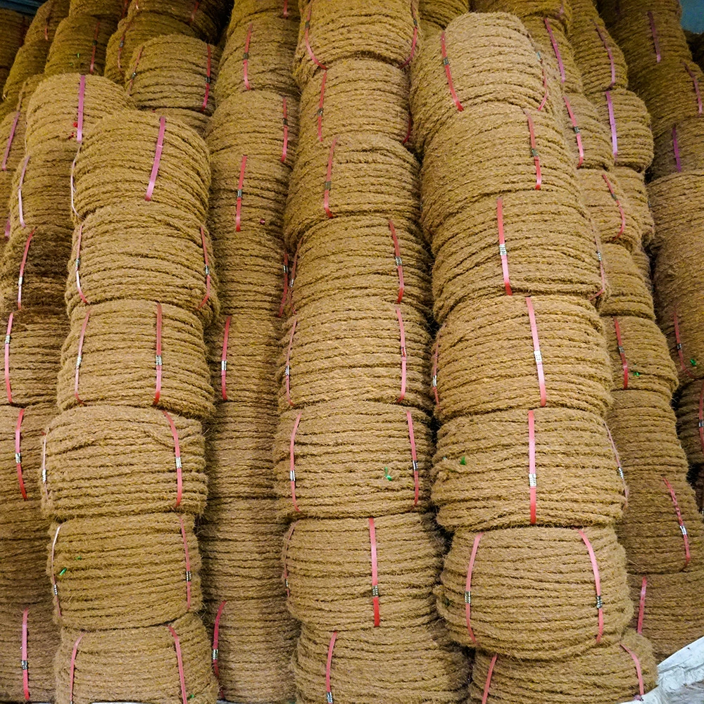 Eco friendly biodegradable coconut fiber ropes coir strings made in Vietnam
