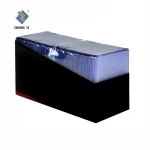 Eco-friendly Office Magazine Desktop Organizer Corrugated Cardboard Kraft Paper Storage Display Case , Foldable File Holder