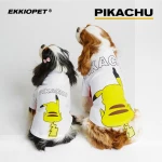 Ekkiochen Pikachu tshirt of Pet Apparel Accessories like amazon dog disposable wraps diapers cuttlefish bone portable feeder