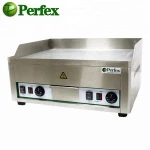 Electric plancha grill gas cook top commercial using electric griddle