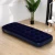 Import EN71 Customized OEM Durable Folding Flocked Inflatable Mattress Single Air Sleeping Bed With 24 Holes from China
