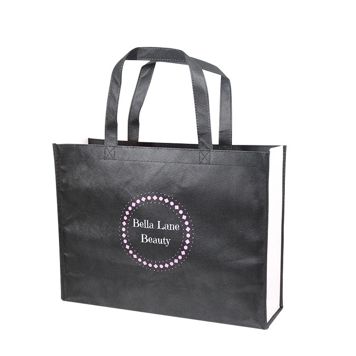 Environmentally friendly Non Plastic Reusable Non Woven Bags non woven fabric bag shopping bag With Logo Printing