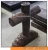 Import Eson Stone rose aurora polished cross with flower carving tombstone and monument from China