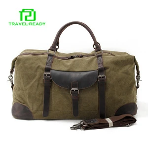 Europe style best quality mens soft canvas travel duffle bags in stock