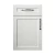 Import european style white shaker kitchen cabinet door from China