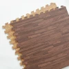 EVA foam wood floor for house decoration non-toxic gym mat