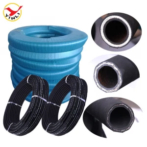 Excellent Quality SAE &amp; DIN Standard Steel Wire Braided Hydraulic Rubber Hose