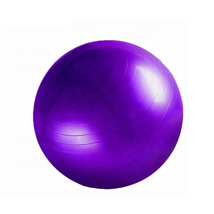 Exercise gym pilates colorful pvc thickened anti-burst yoga balance ball