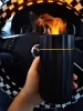 Explosions colorful flame electric humidifier aromatherapy essential oil car diffuser car