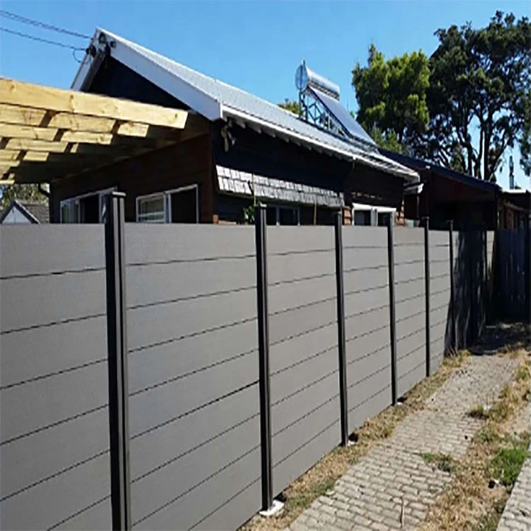Exterior Plastic Composite Wood Home Garden Patio UV Resistant and Waterproof Wpc 180x180cm Fence
