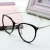 Import Eyewear Fashion Black Frame Eyeglasses Vintage Metal Optical Frame Reading Glasses Women Eyeglasses Frames Oculos from China