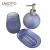 Import Factory Beauty Outlook Customized Design Glass Bathroom Accessory Set Wholesale from China