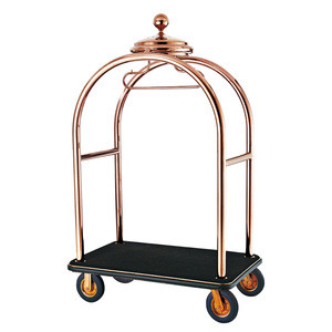 Factory custom-made hotel Bellman Birdcage Baggage trolley
