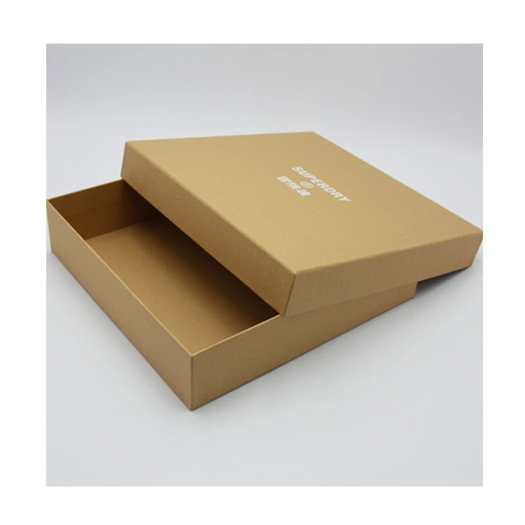 Factory Custom Printing Luxury Kraft Paper Rigid Paper Box Packaging