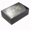 Factory Custom Retail Gold Stamping Black Beauty Mystery Boxes Work Home Packing Products Mailer box