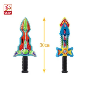 Factory direct color printing 30cm soft knives pu sword toy