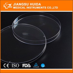 Factory Direct HDA Disposable PS sterile plastic petri dish 150mm