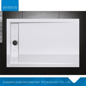 Factory direct sale custom design acrylic shower tray with solid surface wholesale