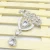 Import Factory Direct Sale Large Size Crystal Rhinestones Wedding Drop Brooches for Women from China