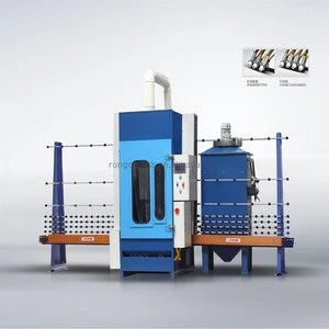 Factory direct sand blasting machine glass